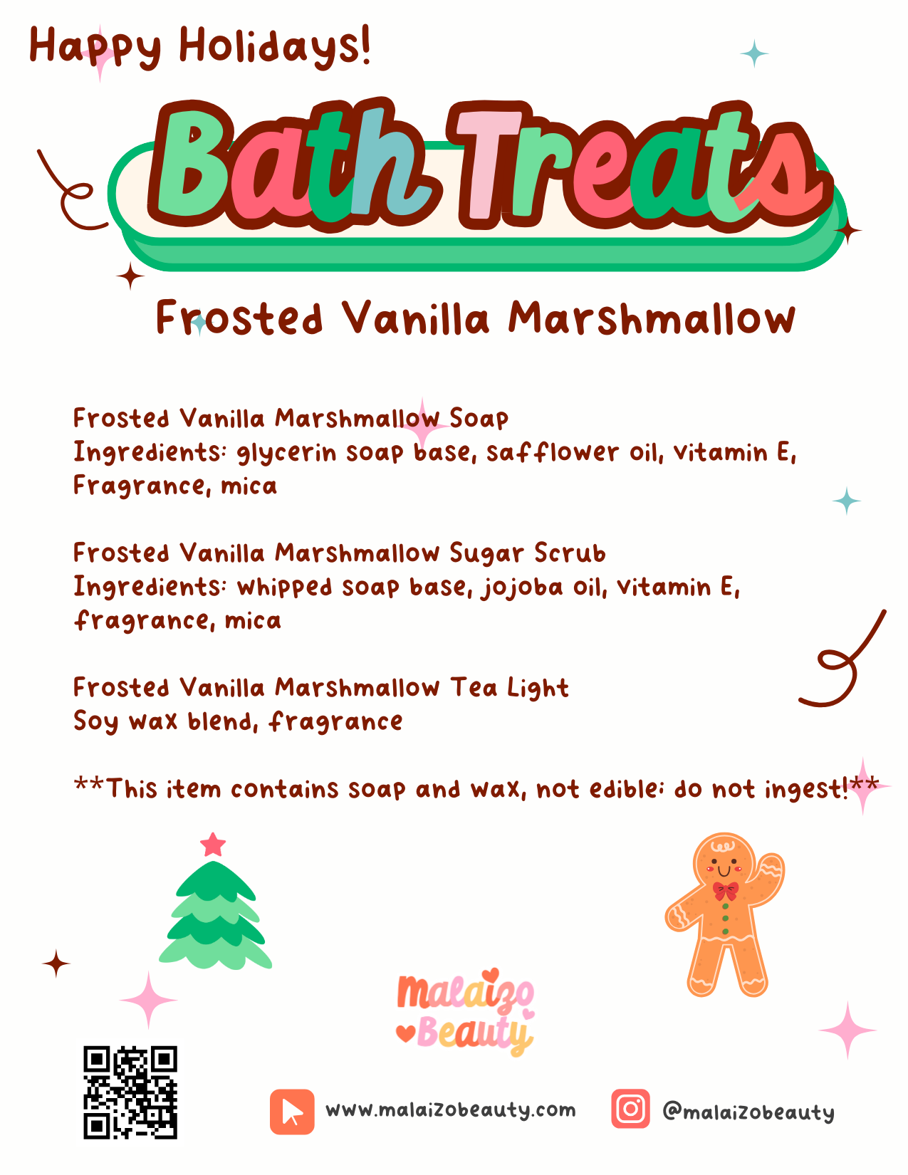 Frosted Vanilla Marshmallow Bath Treat Cup