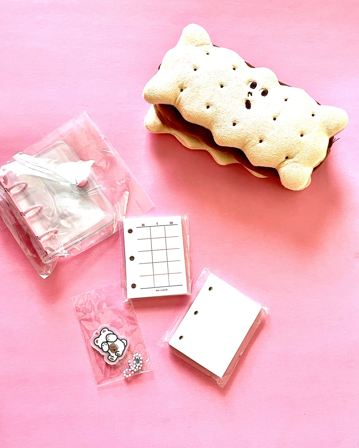 Cute 3 Hole Mini Binders