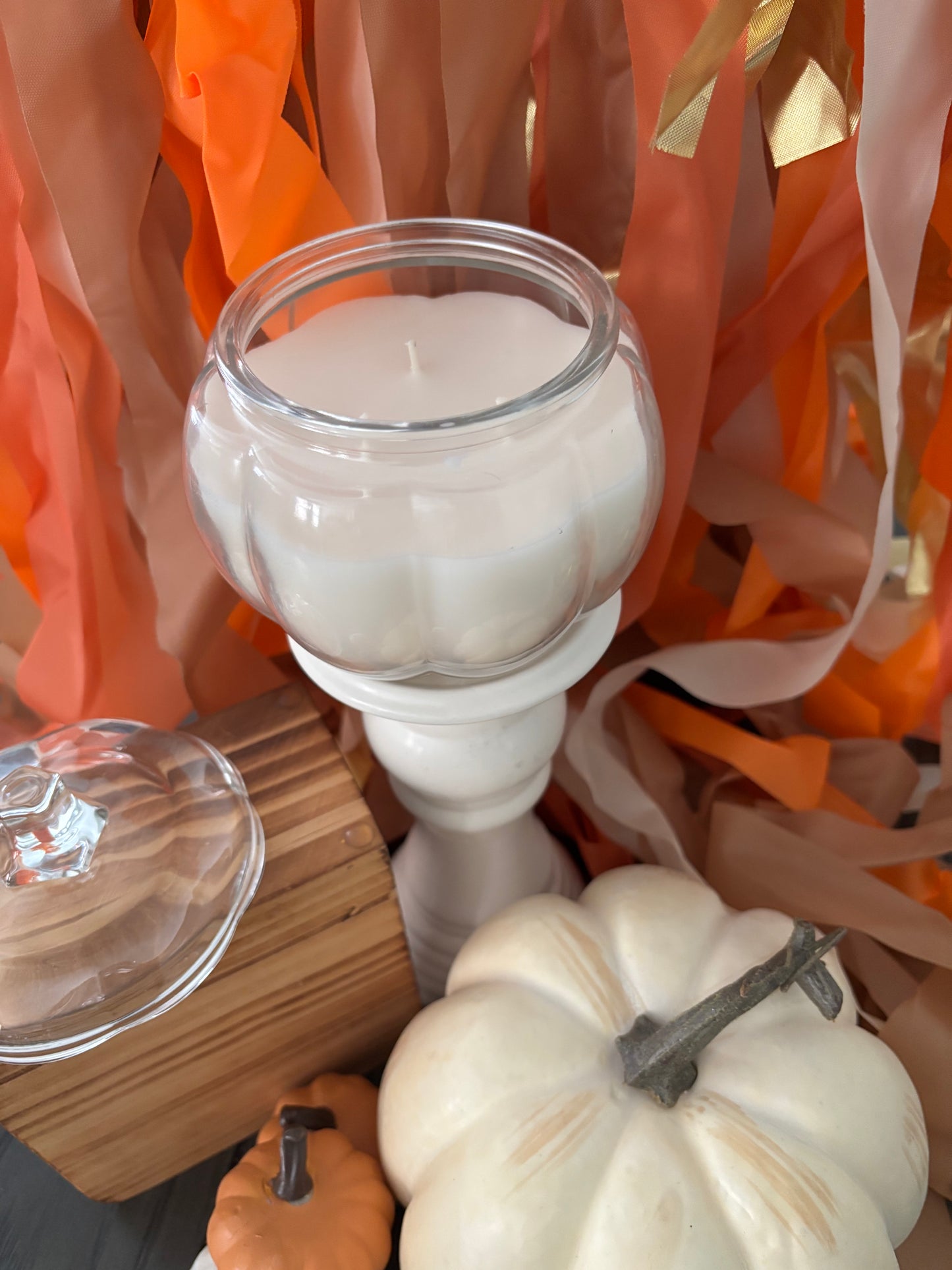 Pumpkin Spice Buttercream Candle