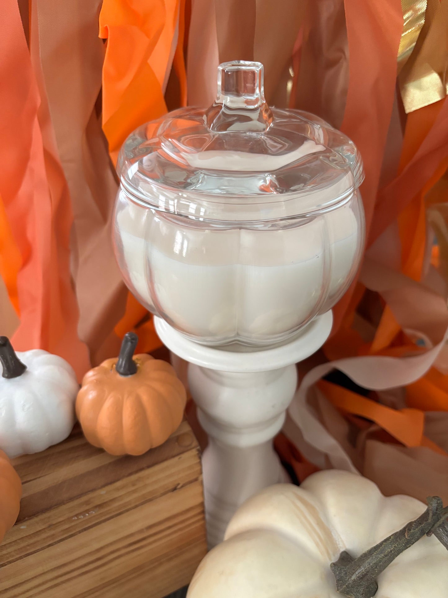 Pumpkin Spice Buttercream Candle